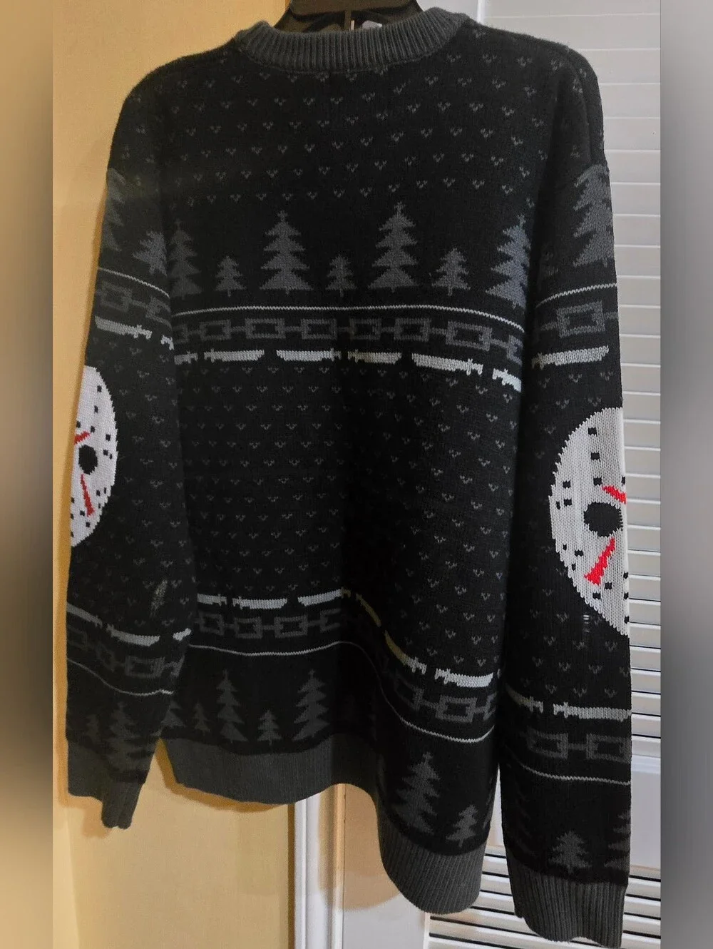 Mondo - Friday The 13th Graphic Knit Sweater - Size 2XL